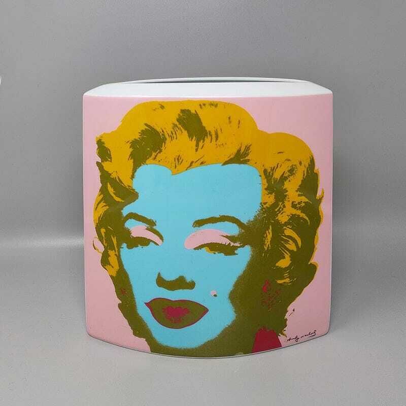1990s Astonishing Andy Warhol Vase For Rosenthal. Made In Germany. photo furniture