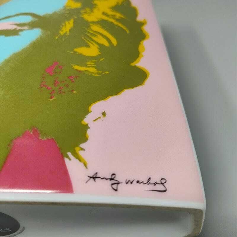 1990s Astonishing Andy Warhol Vase For Rosenthal. Made In Germany. photo vintage