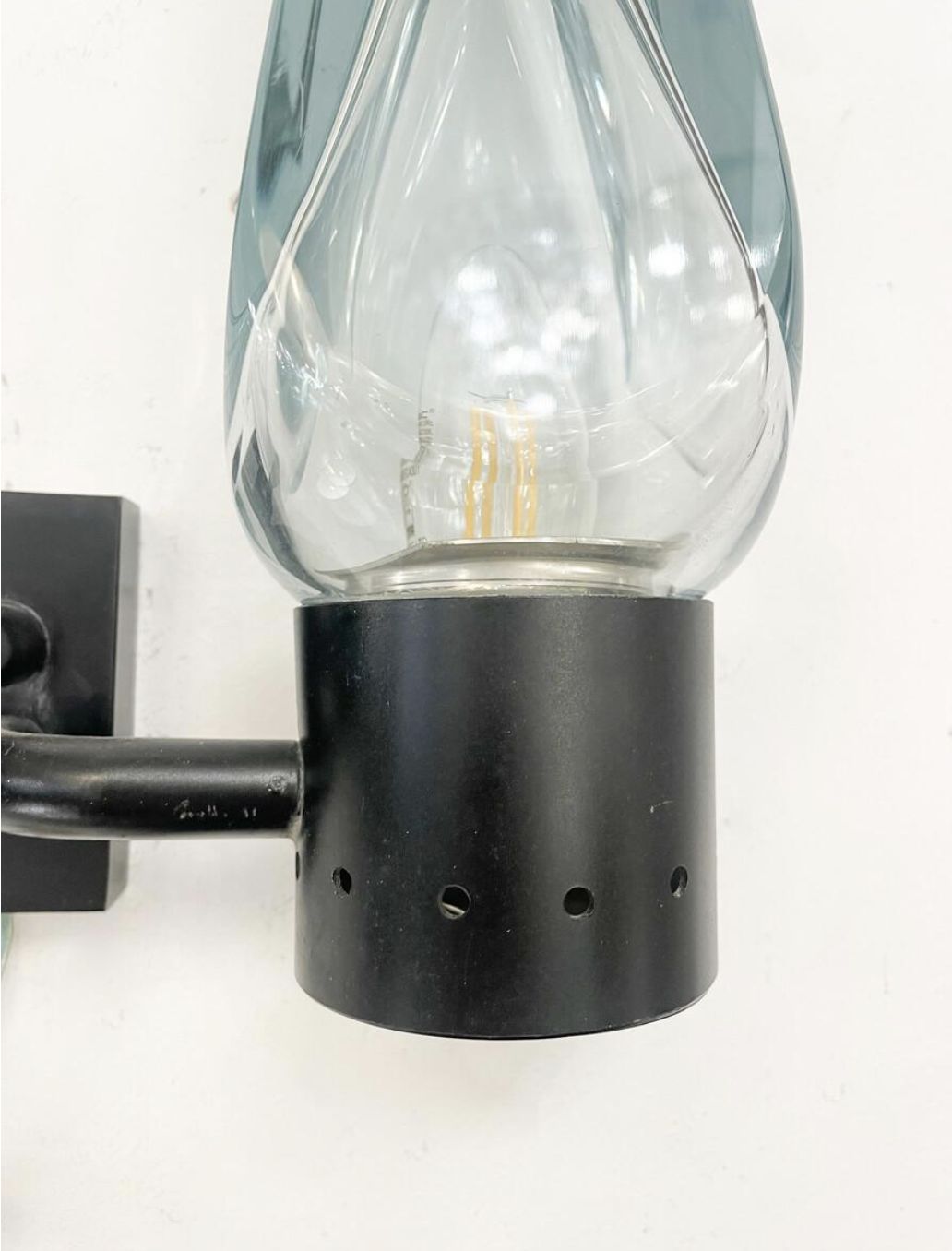 Pair Of Wall Lamp By Flavio Poli For Seguso, 1950s photo Lighting