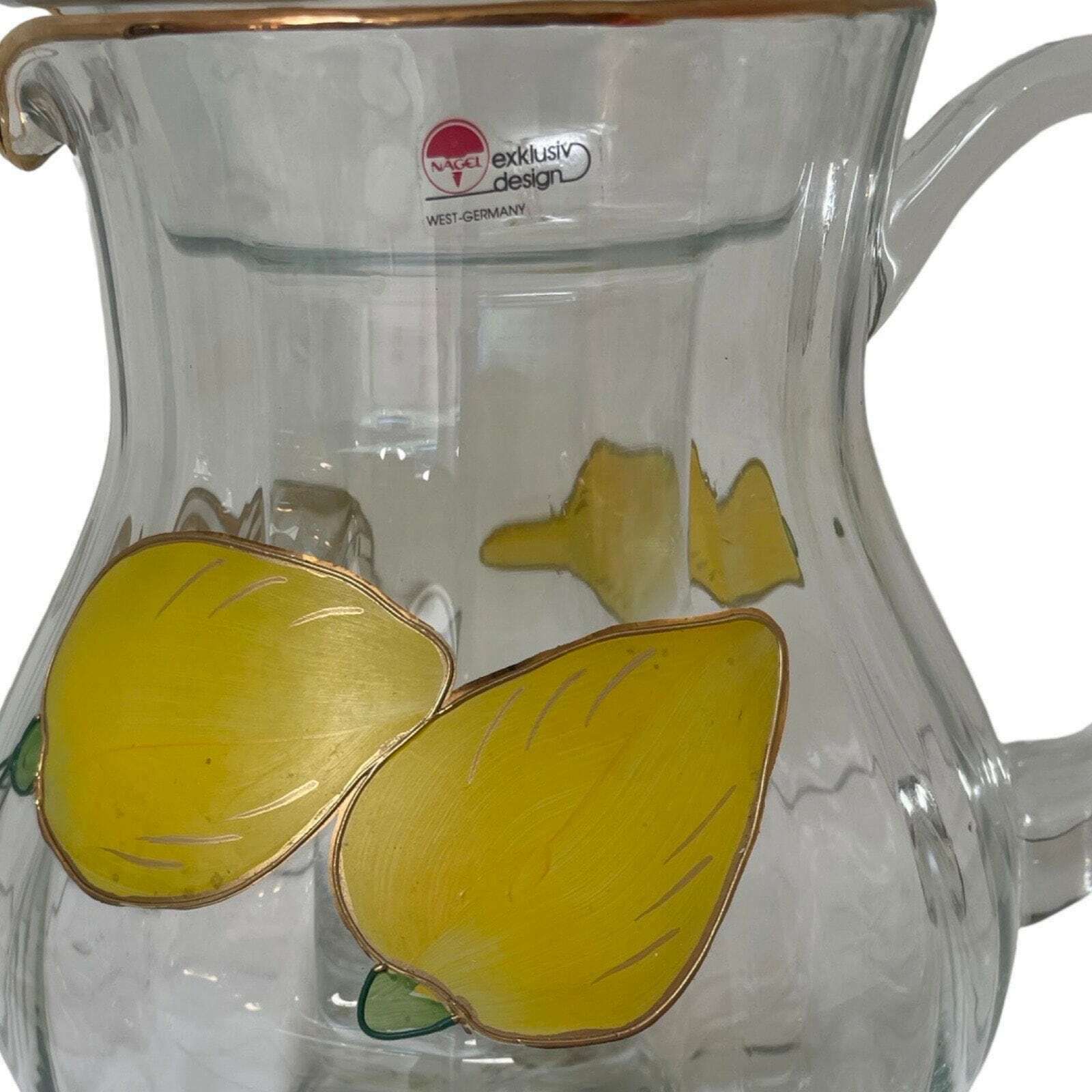 Paul Nagel   Hand Painted   Pitcher / Jug / Decanter   From The 'Tiffany' Series   Made In Germany photo Home Decor
