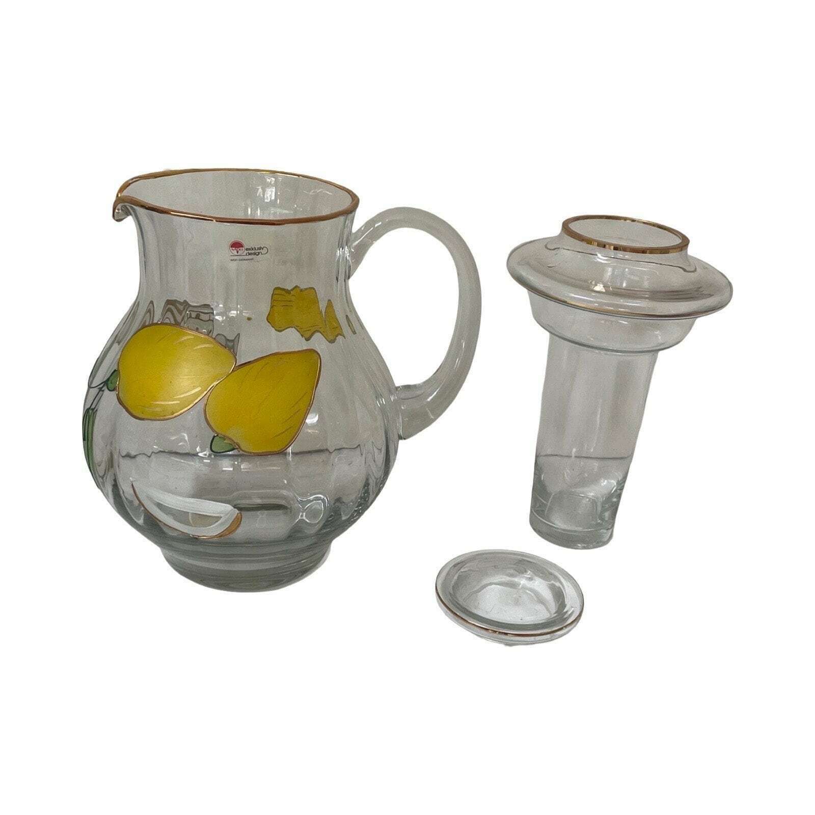 Paul Nagel   Hand Painted   Pitcher / Jug / Decanter   From The 'Tiffany' Series   Made In Germany photo vinterior