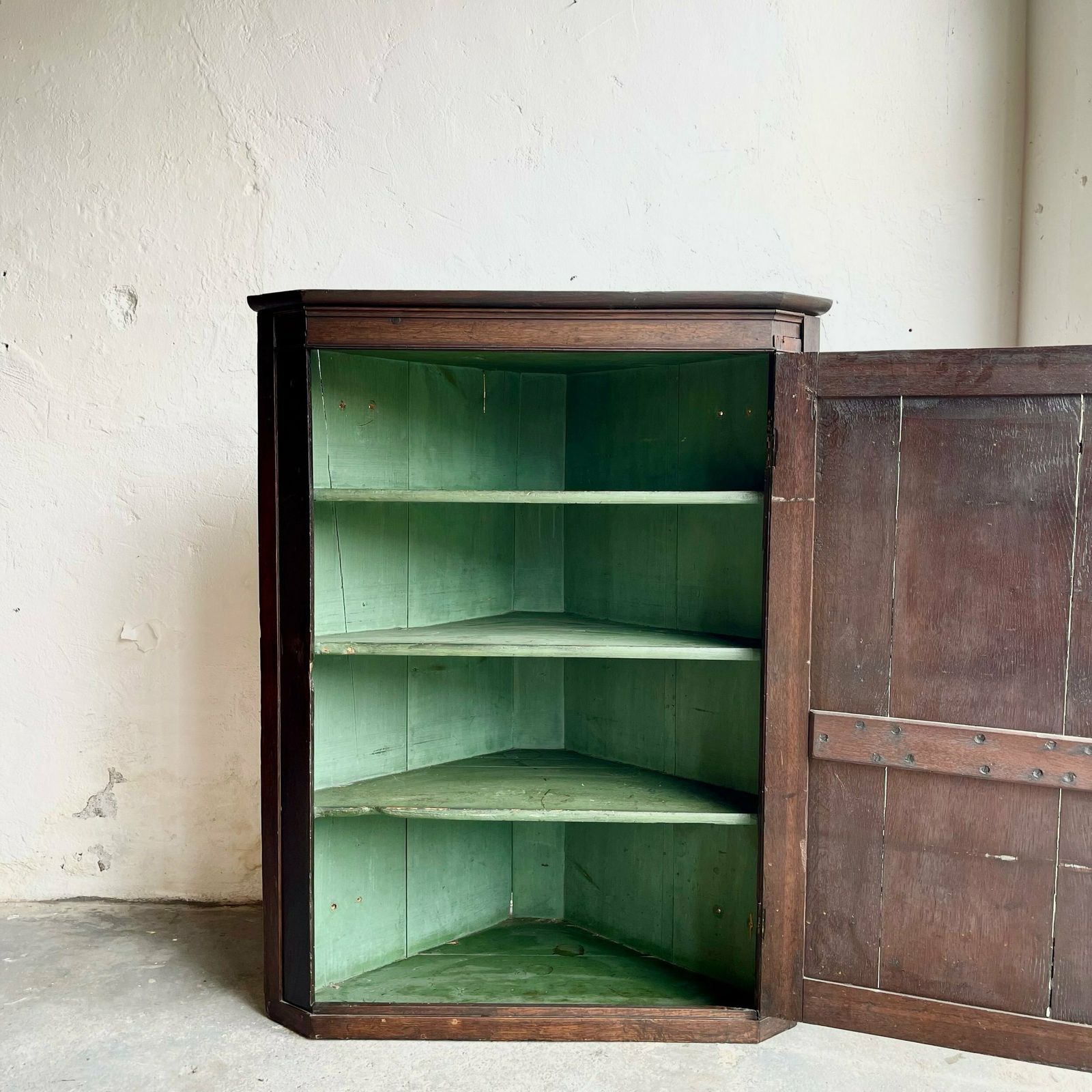 Antique Victorian Corner Cupboard photo furniture