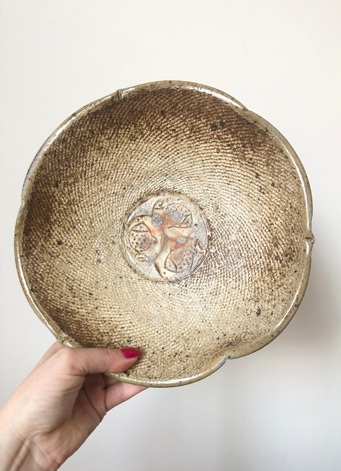 Rare Cowaramup Pottery, Australian Studio Pottery Bowl, Handmade Pottery Bowl, Natural Home Decor photo for sale