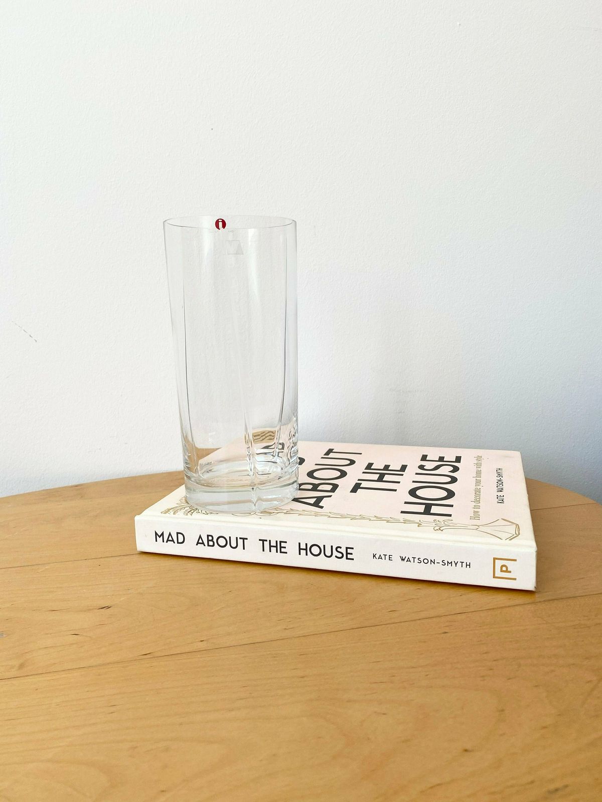 Iittala Tapio Wirkkala, Scandinavian Glass Vase, Vintage Glass Flower