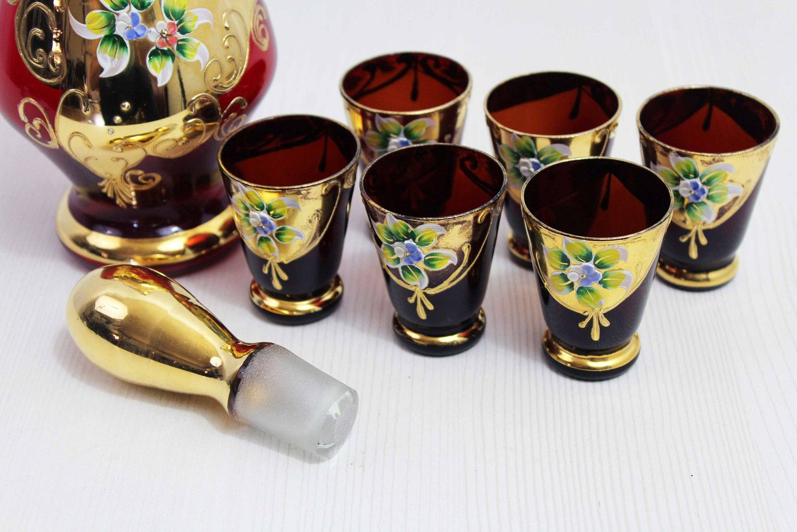 1930 Art Deco Liquor Service In The Style Of Karl Palda photo Home Decor