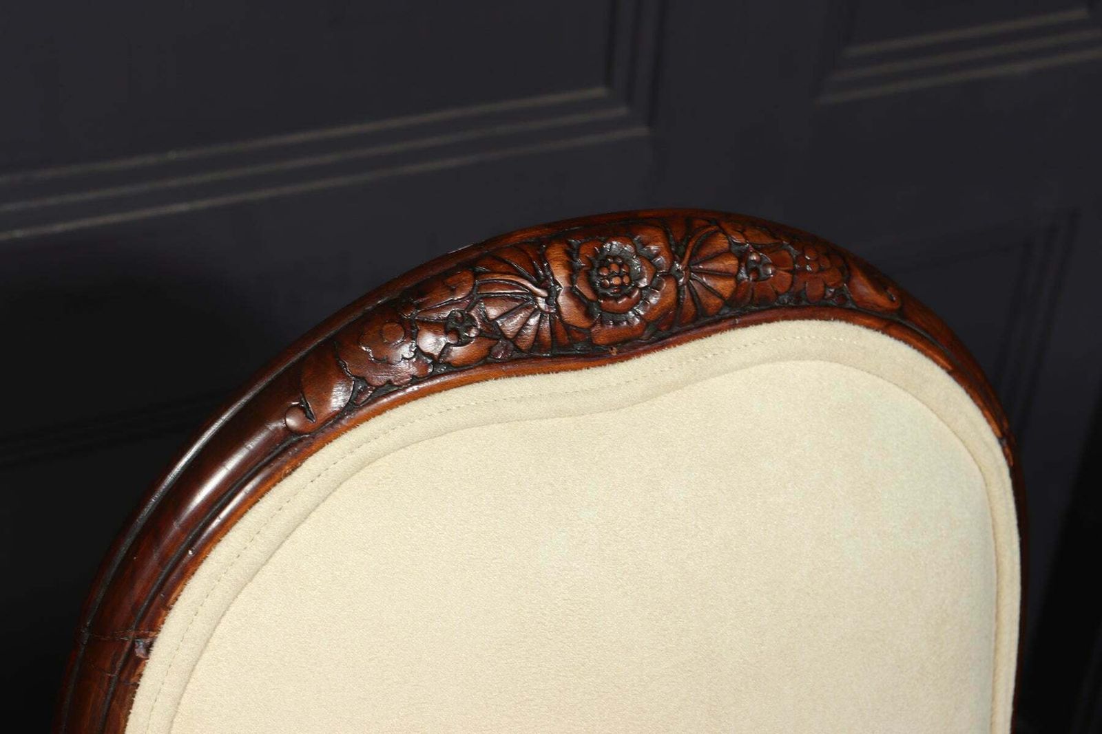 Pair Of French Art Deco Side Chairs By Paul Follot photo vinterior