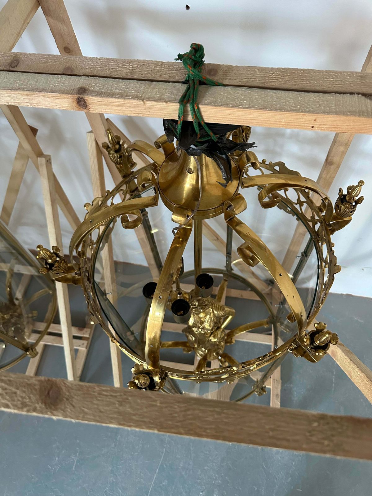 Lighting Stunning 1950’s Liberty Lanterns From Nyc (Pair Available) photo