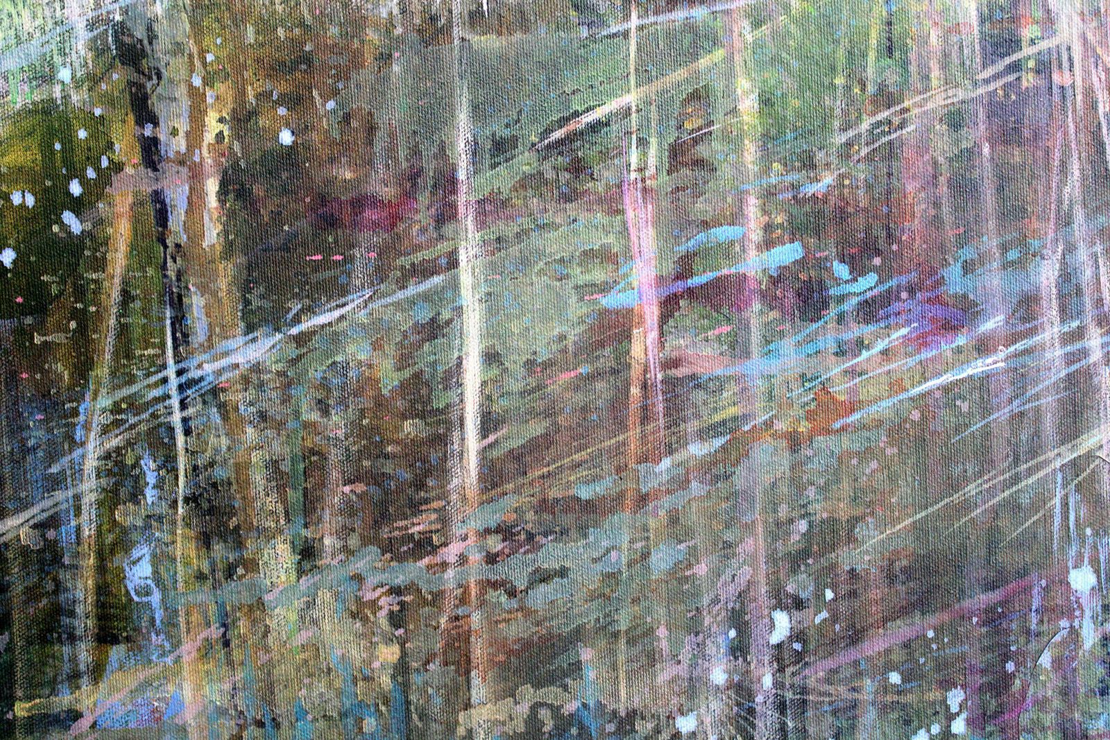 Janis Zingitis Lake Shore In Spring. 2023, Acrylic On Canvas, photo 2930.0