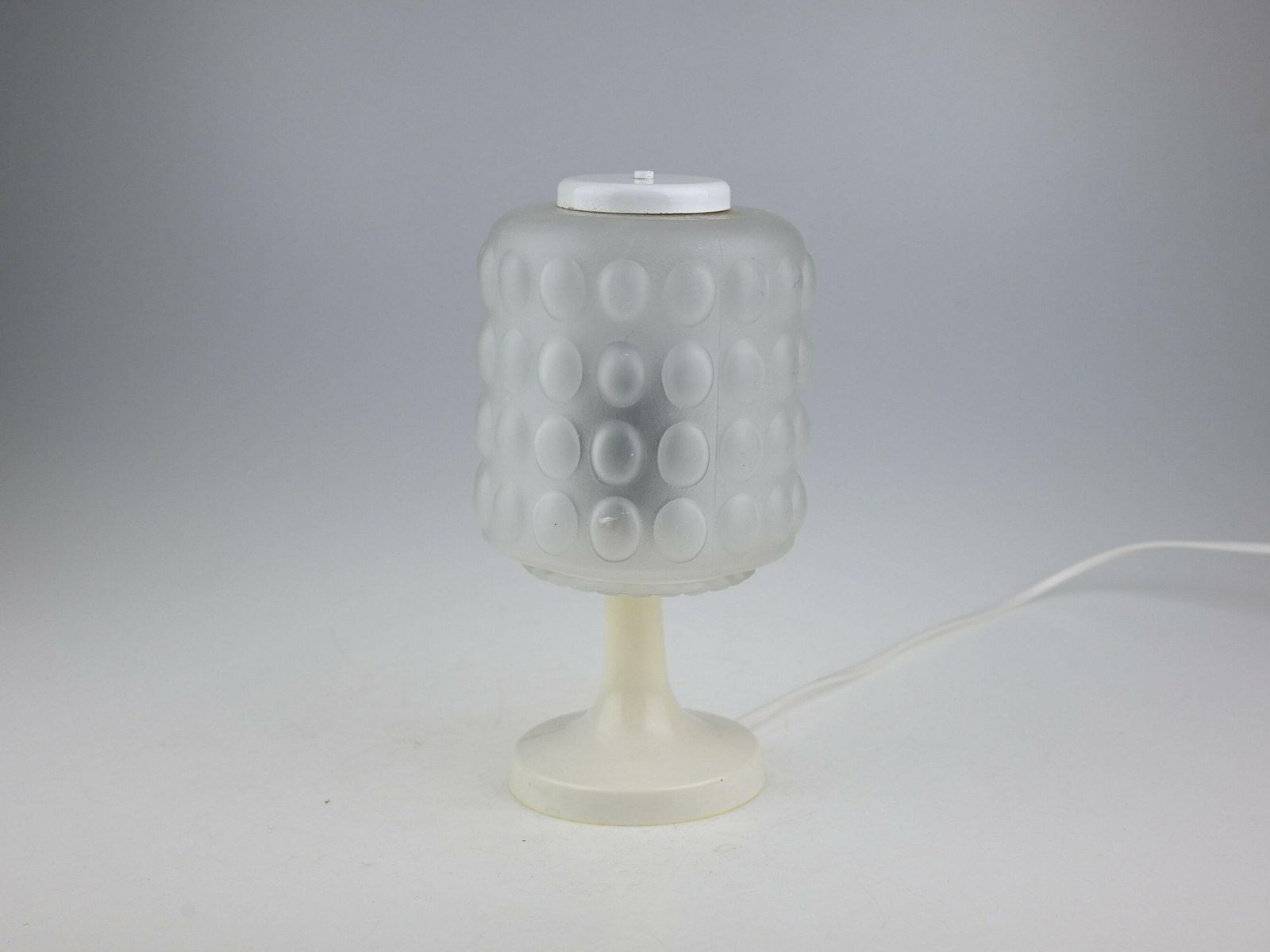 Vintage White Bedside Lamp, Mid Century Desk Lamp, Desk Lamp, Table Lamp, Vintage Lamp, Bedside Lamp, Mid Century Lamp, Table Light photo Lighting