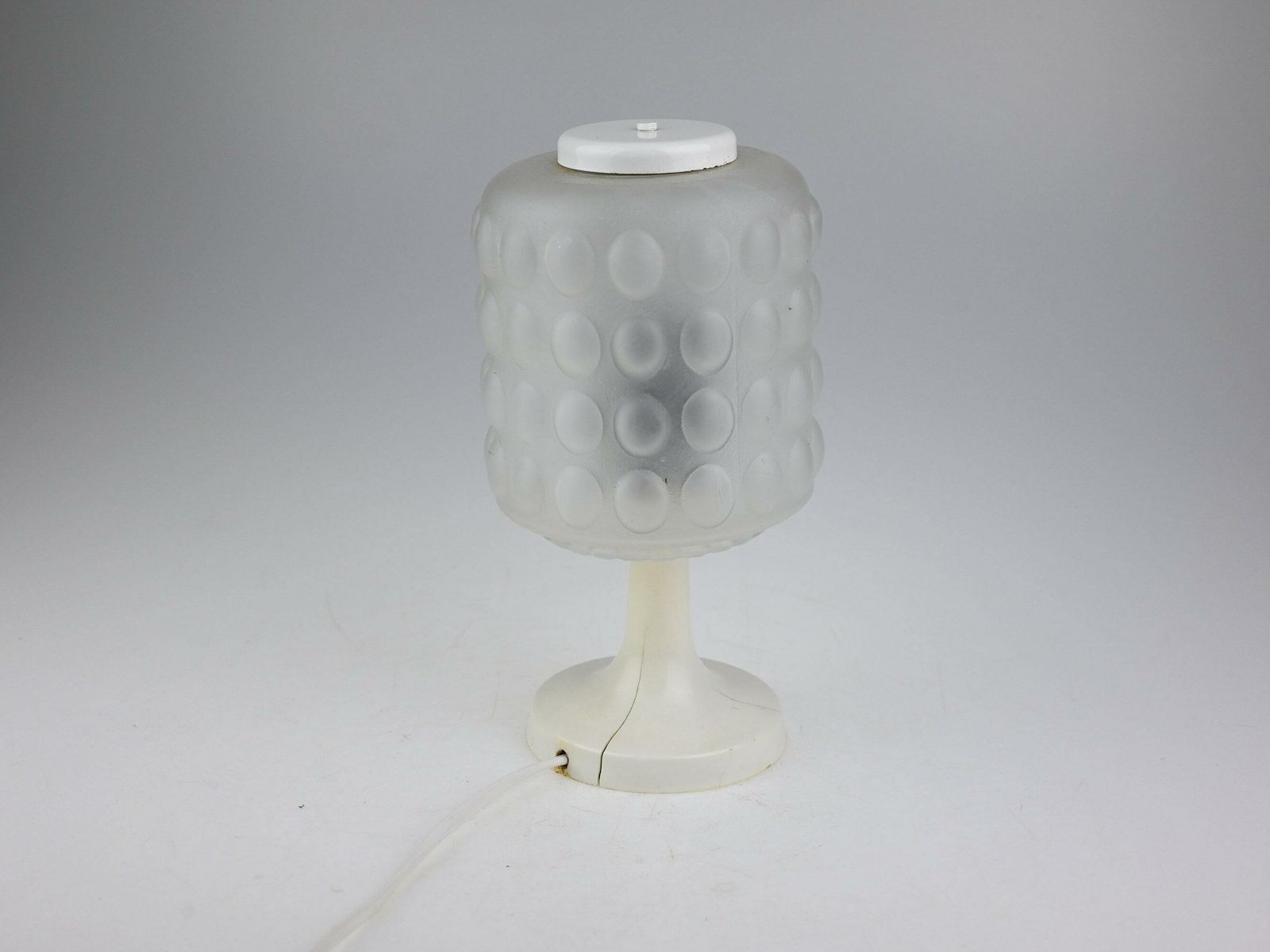 Vintage White Bedside Lamp, Mid Century Desk Lamp, Desk Lamp, Table Lamp, Vintage Lamp, Bedside Lamp, Mid Century Lamp, Table Light photo buy