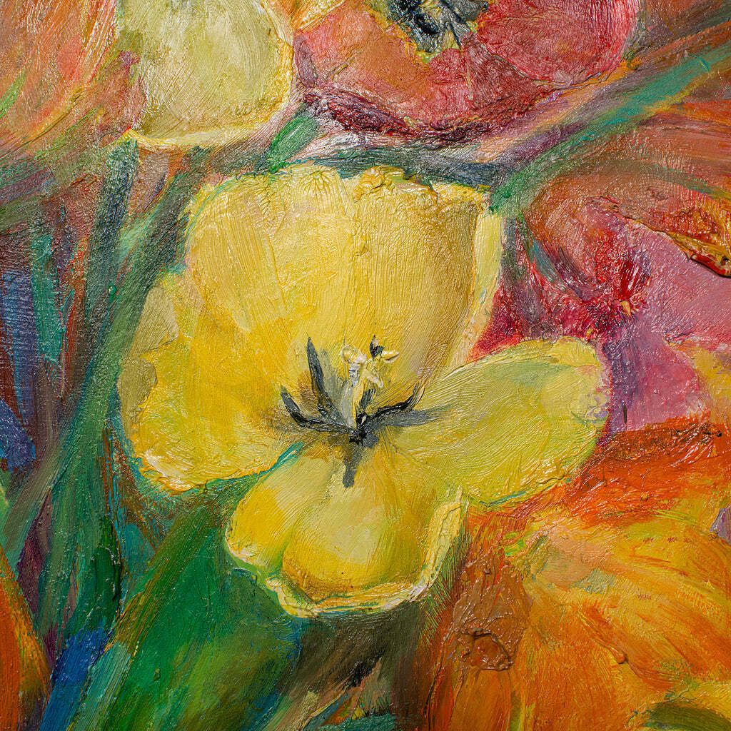 Contemporary Still Life Painting, English, Framed Oil On Canvas, Artist Signed photo buy