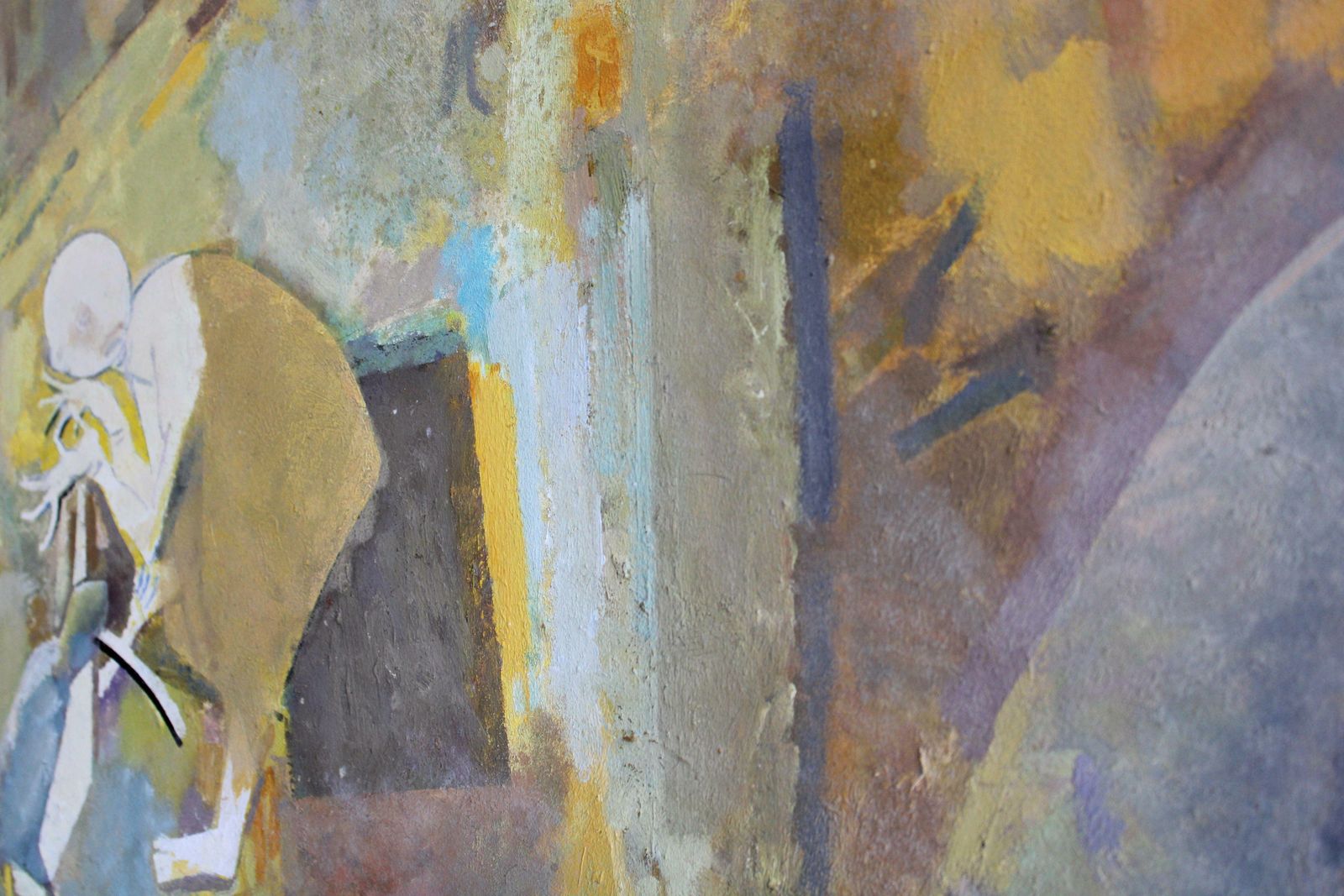 Victor Karnauh Meeting II. Oil On Canvas, photo buy