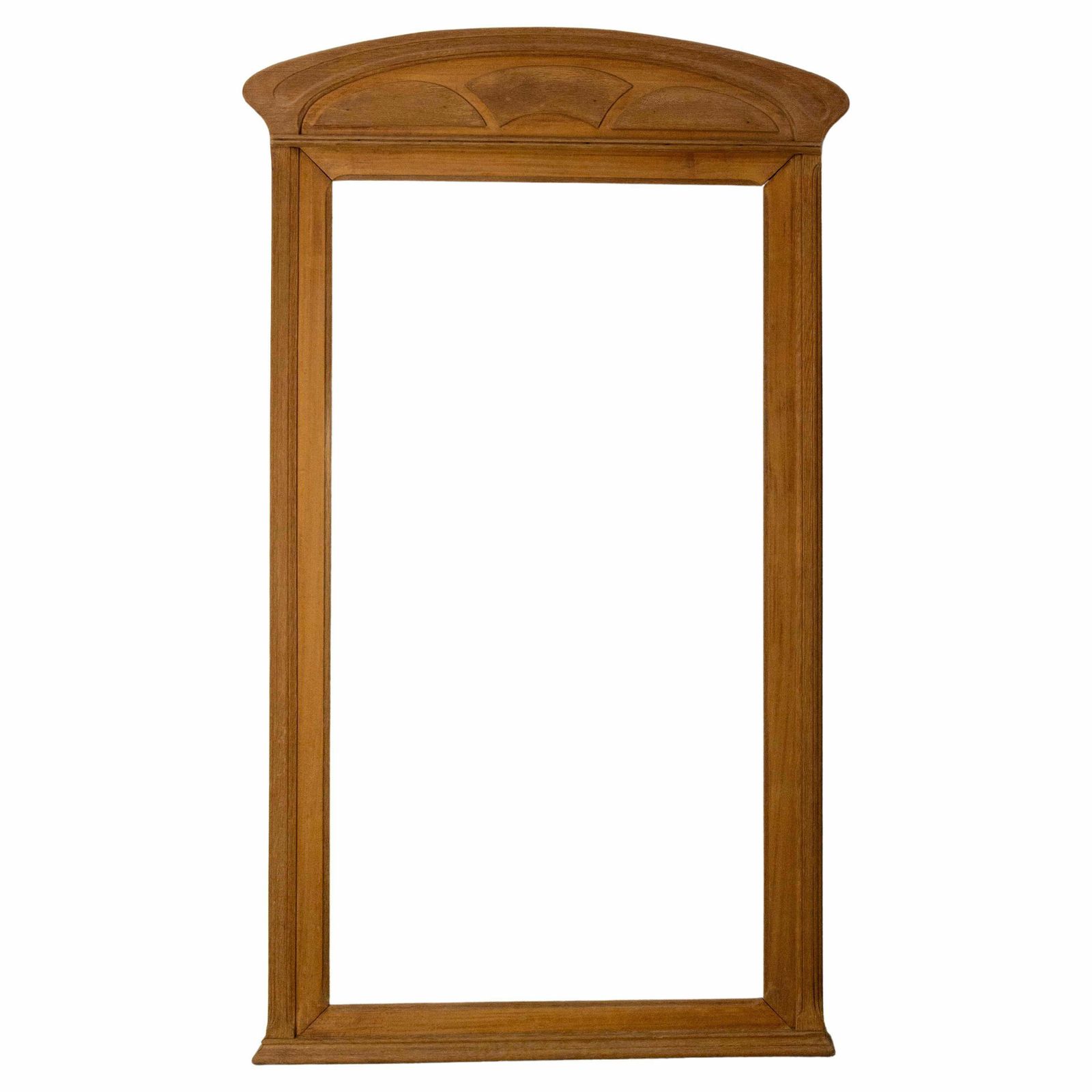 Large Art Nouveau Frame For Mantelpiece Mirror Or Picture Teak, Circa 1920