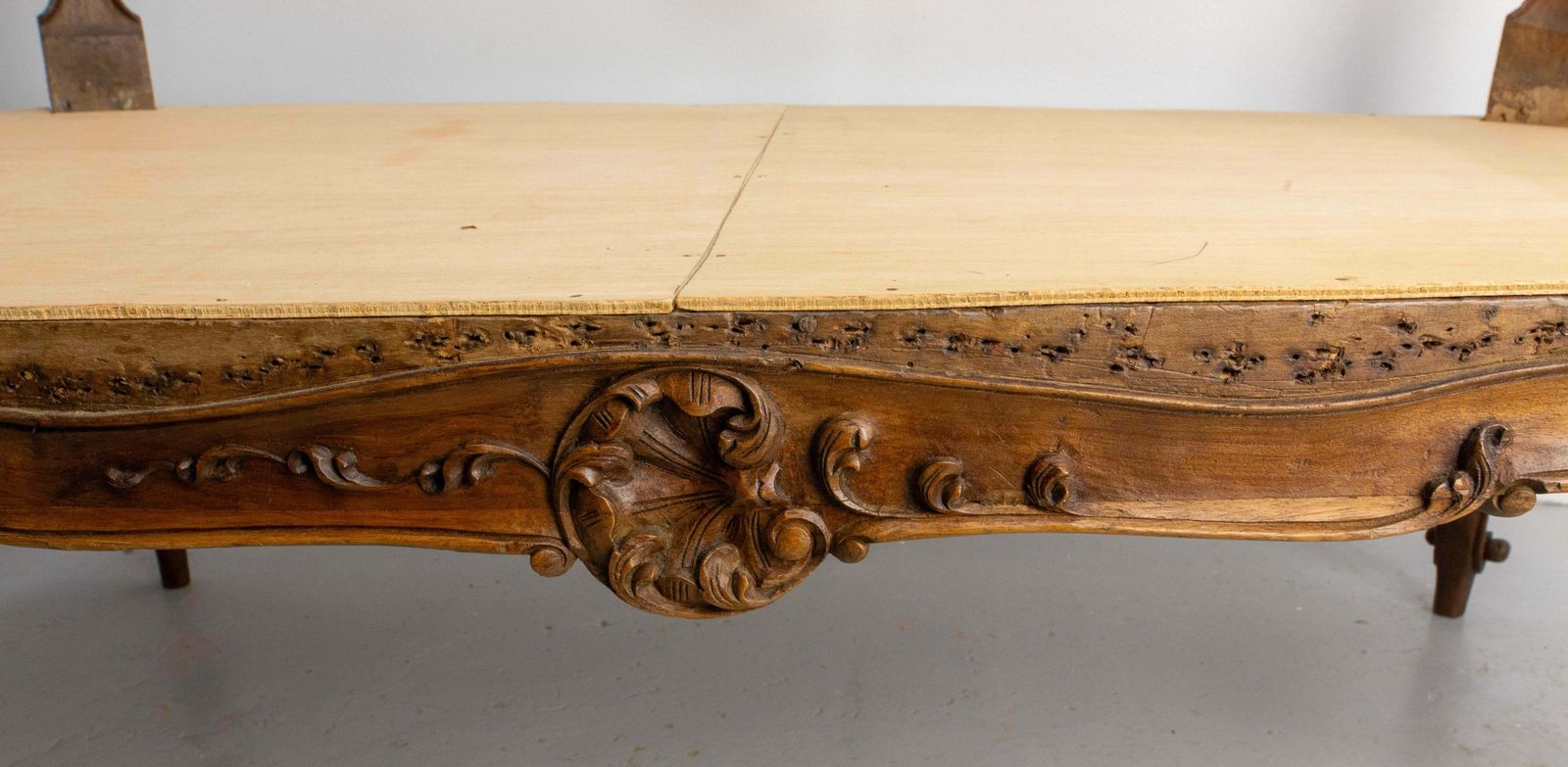 Louis XV Roccoco Revival Walnut Open Sofa To Cane Or Upholster French, 19th C photo vinterior