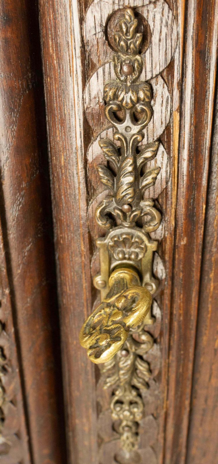 photo buy French Brittany Dressoir Buffet Chesnut Cabinet With Blazons, Late 19th Century