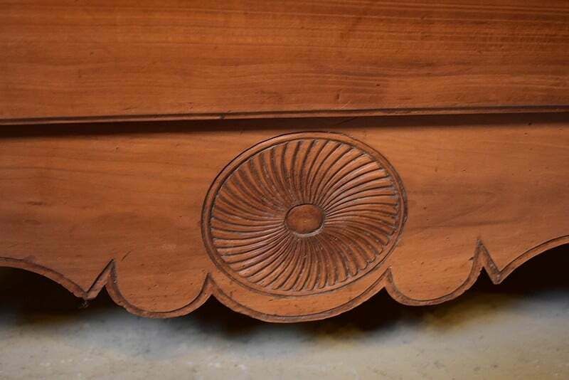 Louis XV Cabinet In Cherry – 19th photo for sale