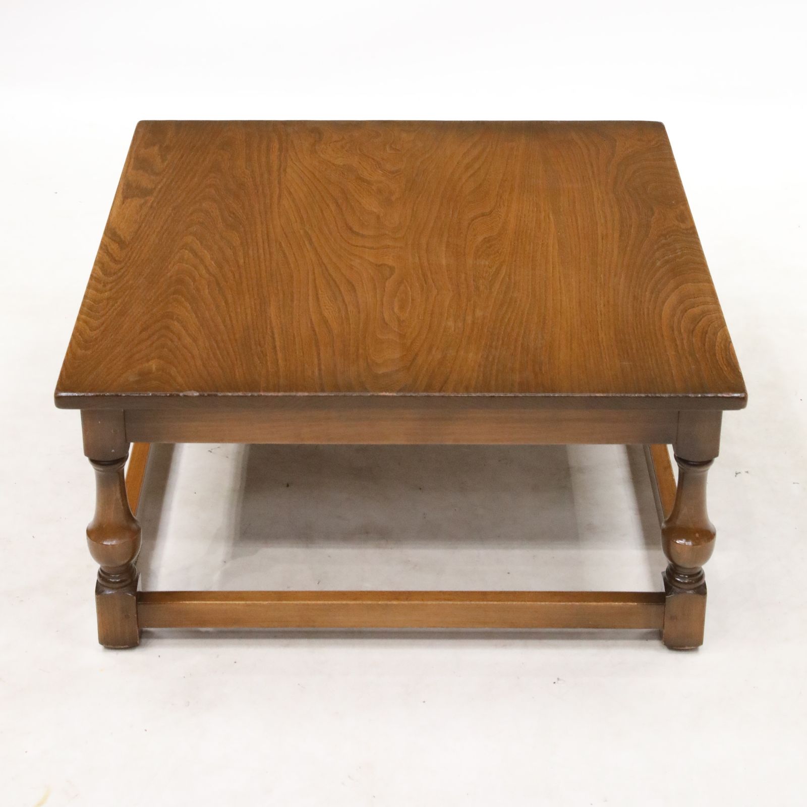 Ercol Square Low Coffee Table In Golden Dawn Finish 69cm Square Free Uk Delivery photo for sale