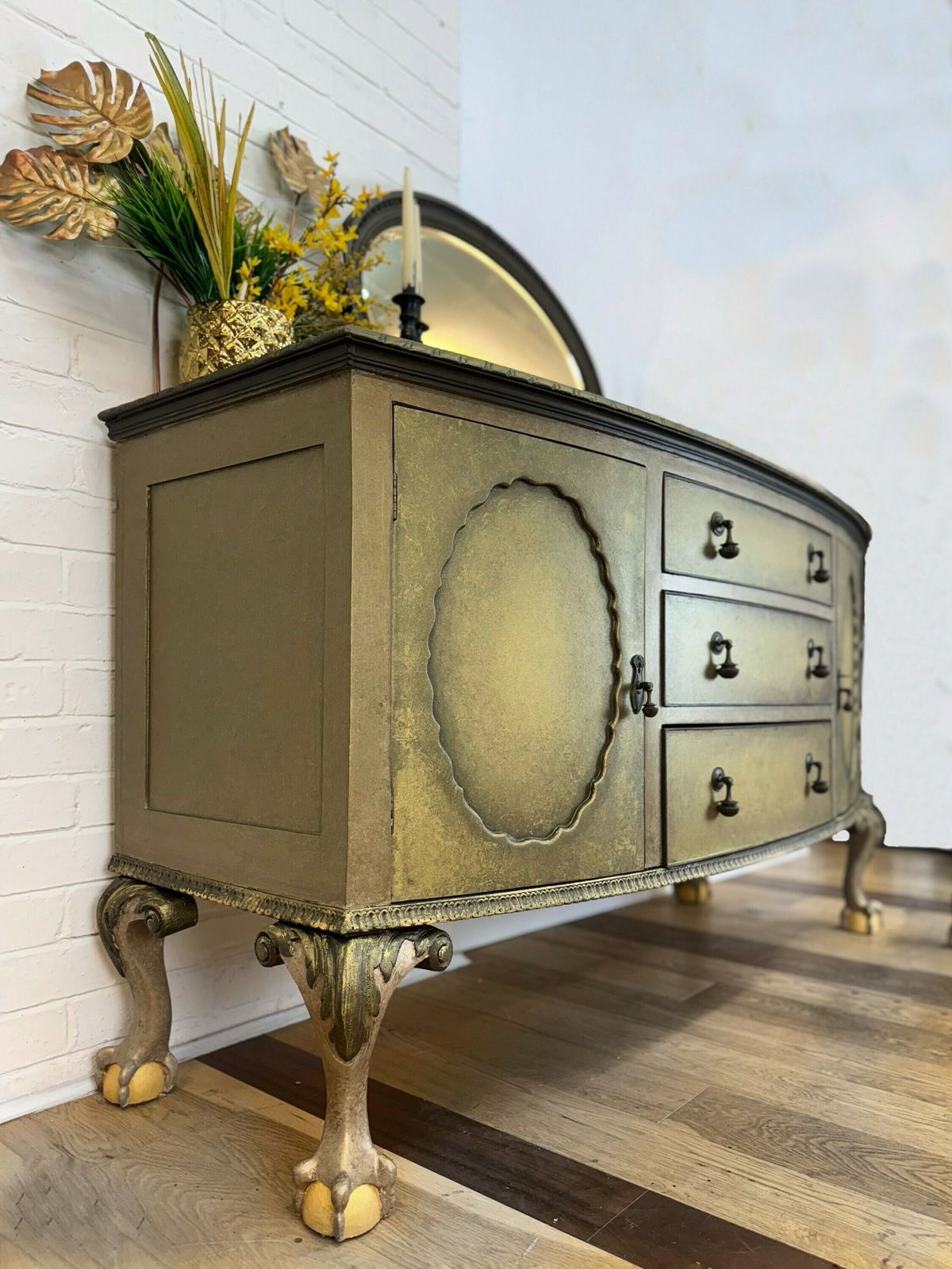 Ball And Claw Foot Sideboard photo vinterior