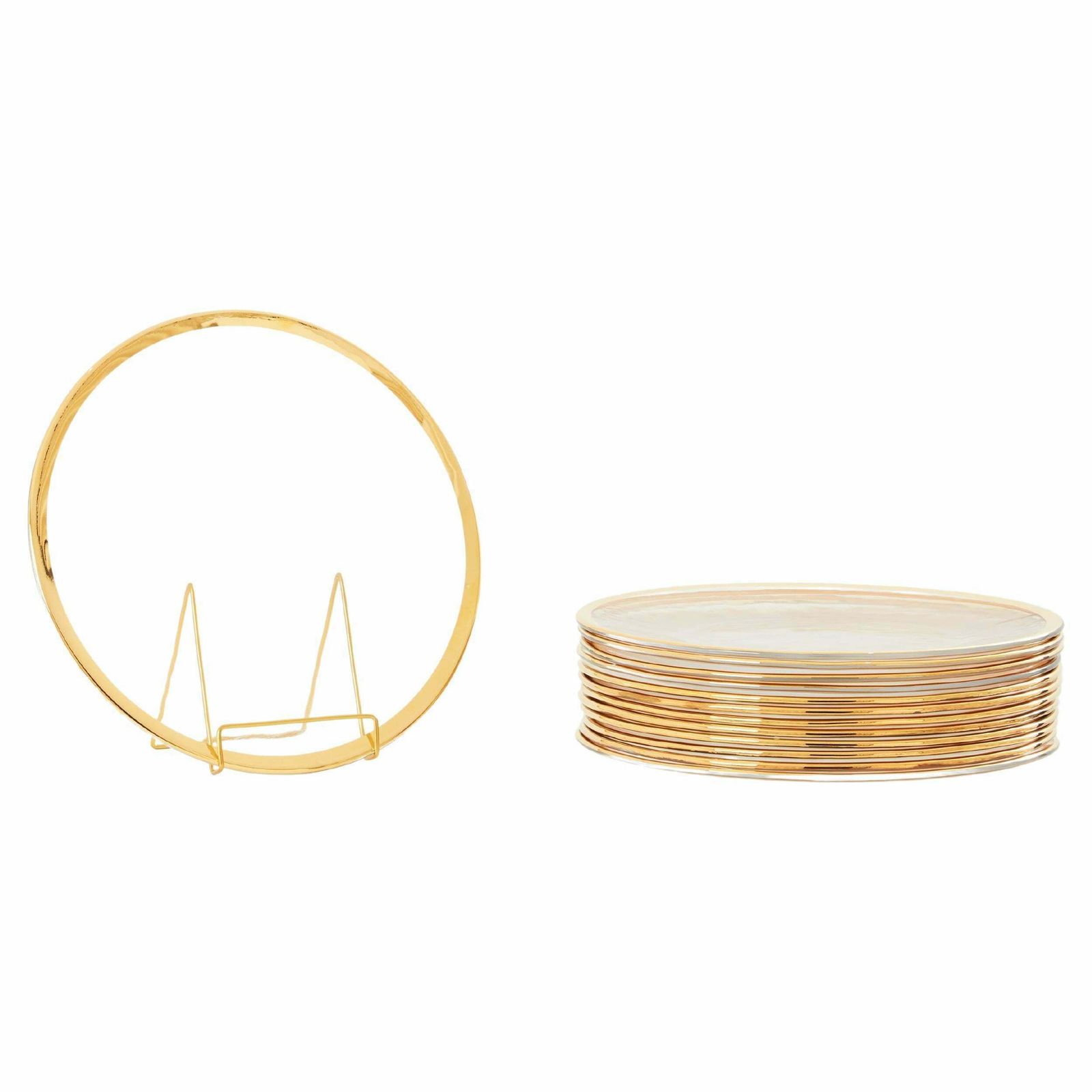 Service de douze assiettes Archimede Seguso en verre de Murano, 1970