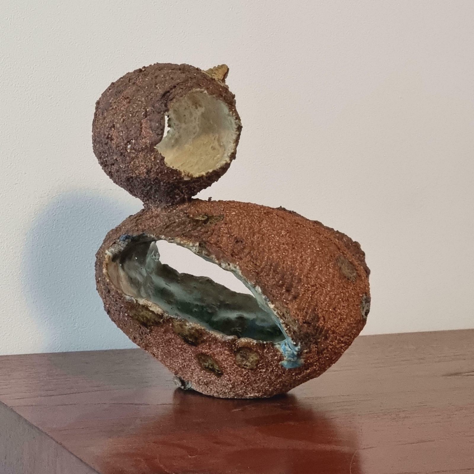 Tyra Lundgren, Sculpture In Stoneware, Sweden 1960s photo 10634.0