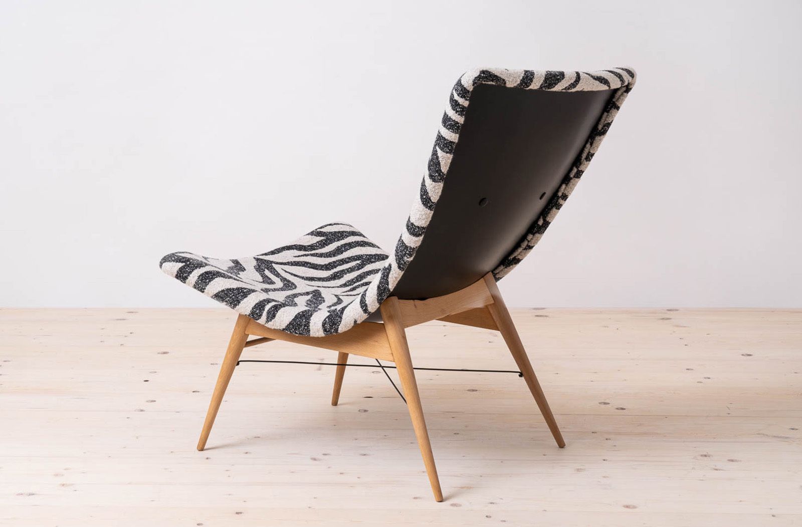 Lounge Chair By Miroslav Navratil, 1959, Reupholstered In Kvadrat Fabric photo for sale