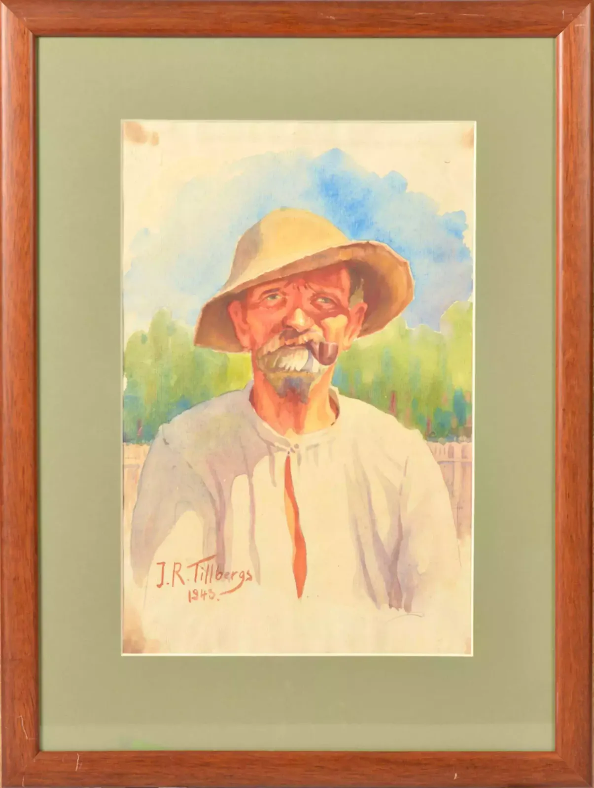 Painting Portraits Of Parents By Jans Roberts Tilbergs photo furniture