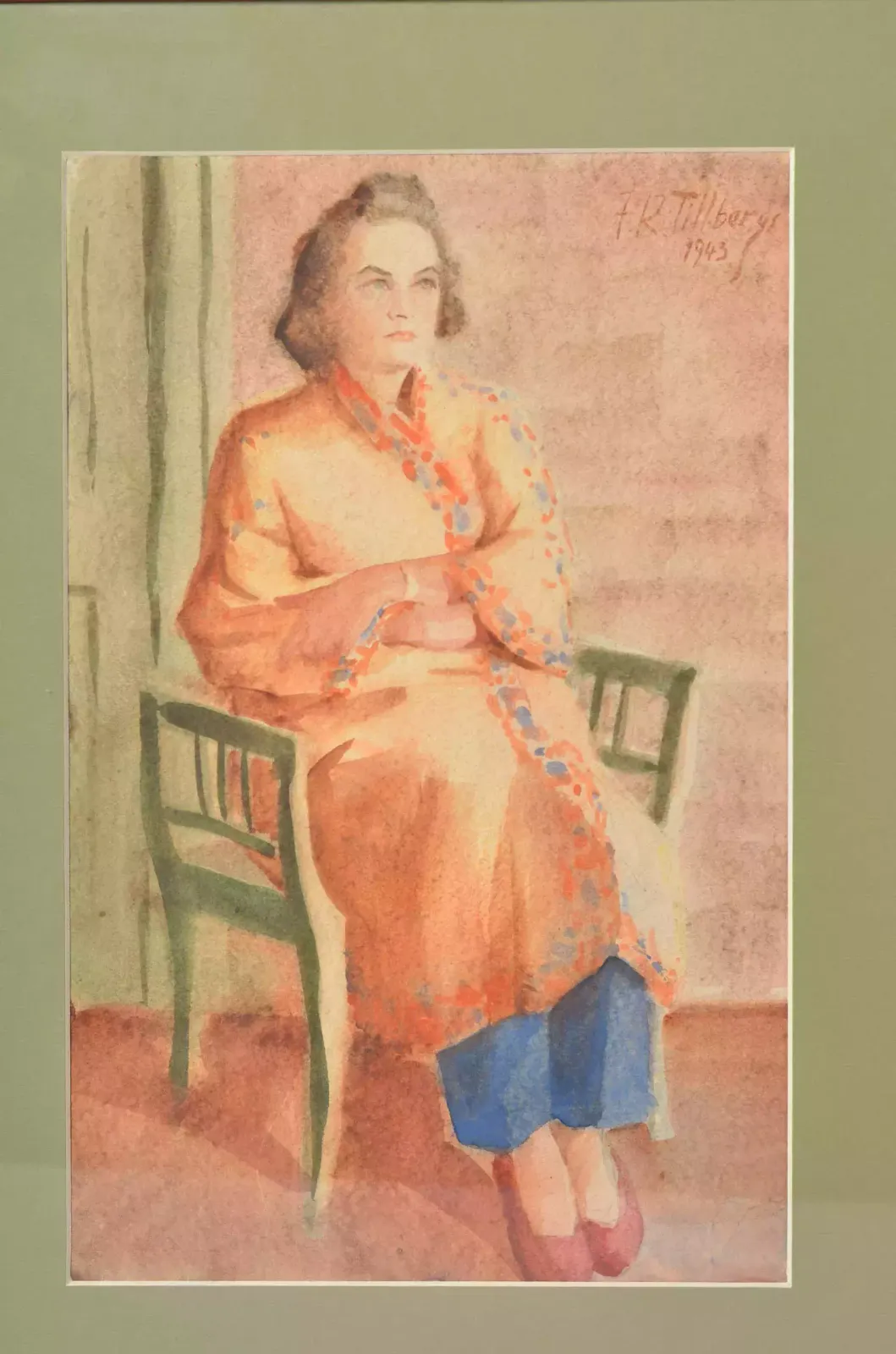 Painting Portraits Of Parents By Jans Roberts Tilbergs photo vinterior