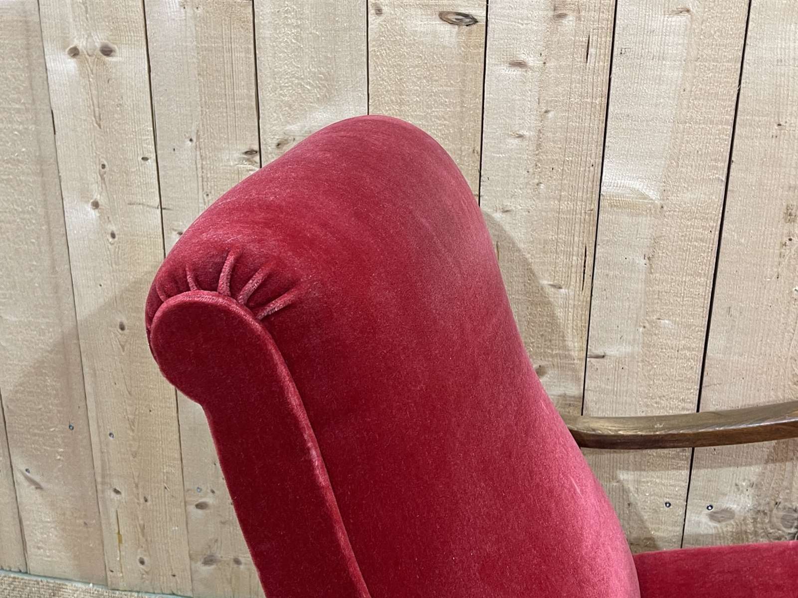 Pair Of Beech Bridge Armchairs From The 1950s photo Furniture