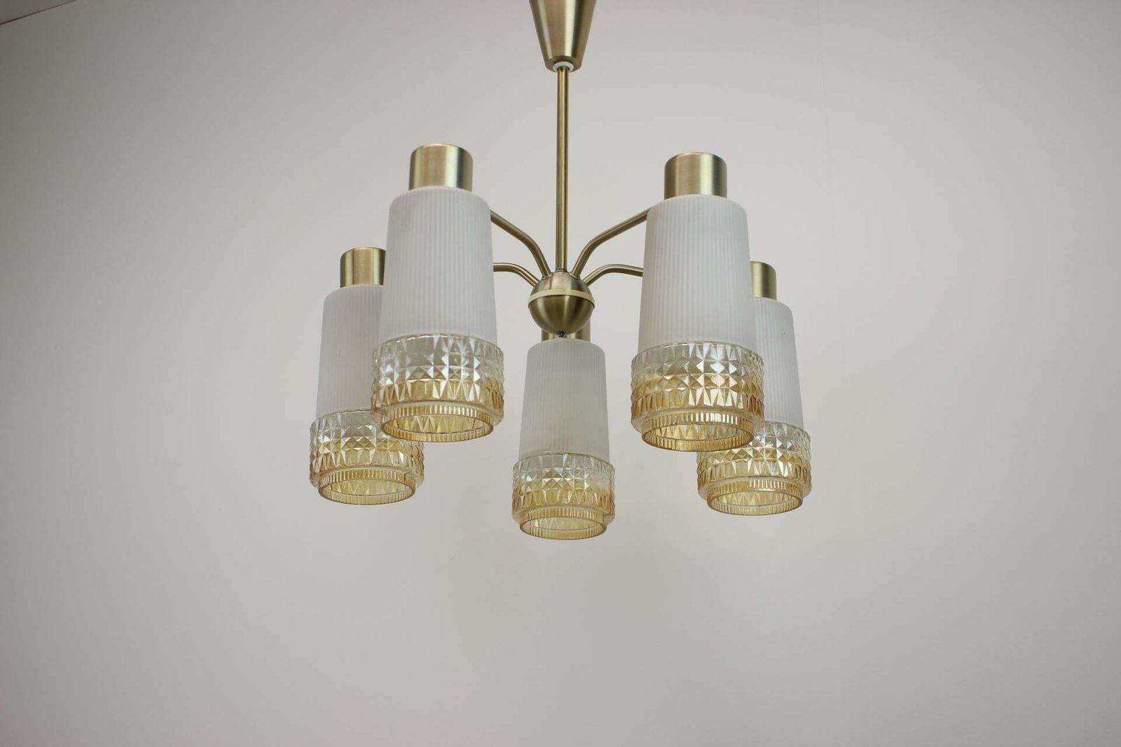 1970's Chandelier By Veb Aka Electric, Germany photo buy
