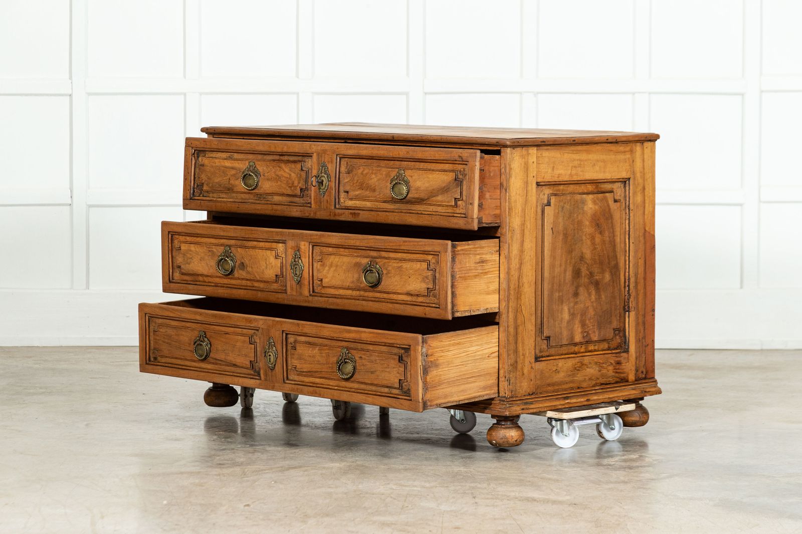 Large 18thc French Fruitwood Commode photo Furniture