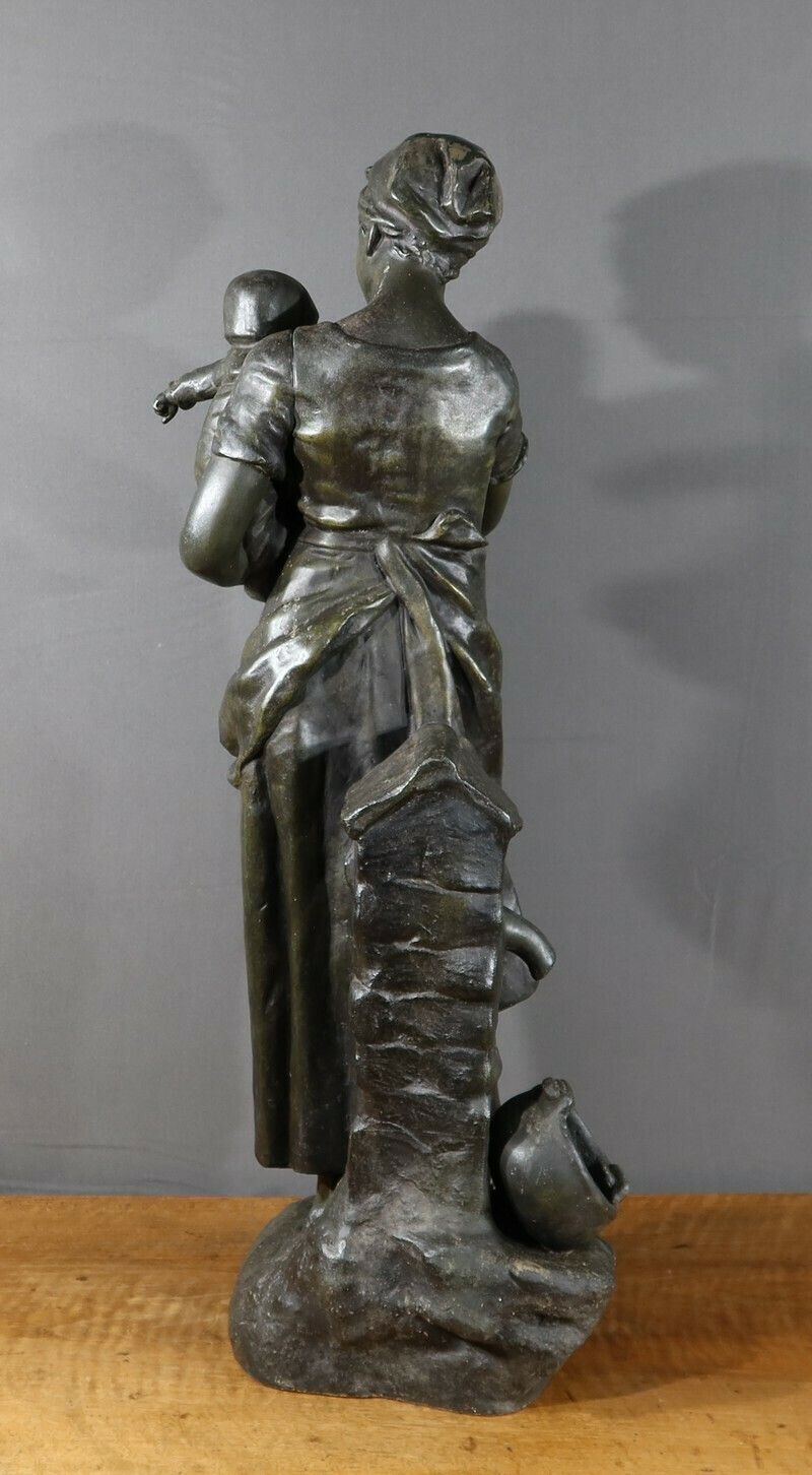 photo buy Statue Regulates By Steiner Late 19th