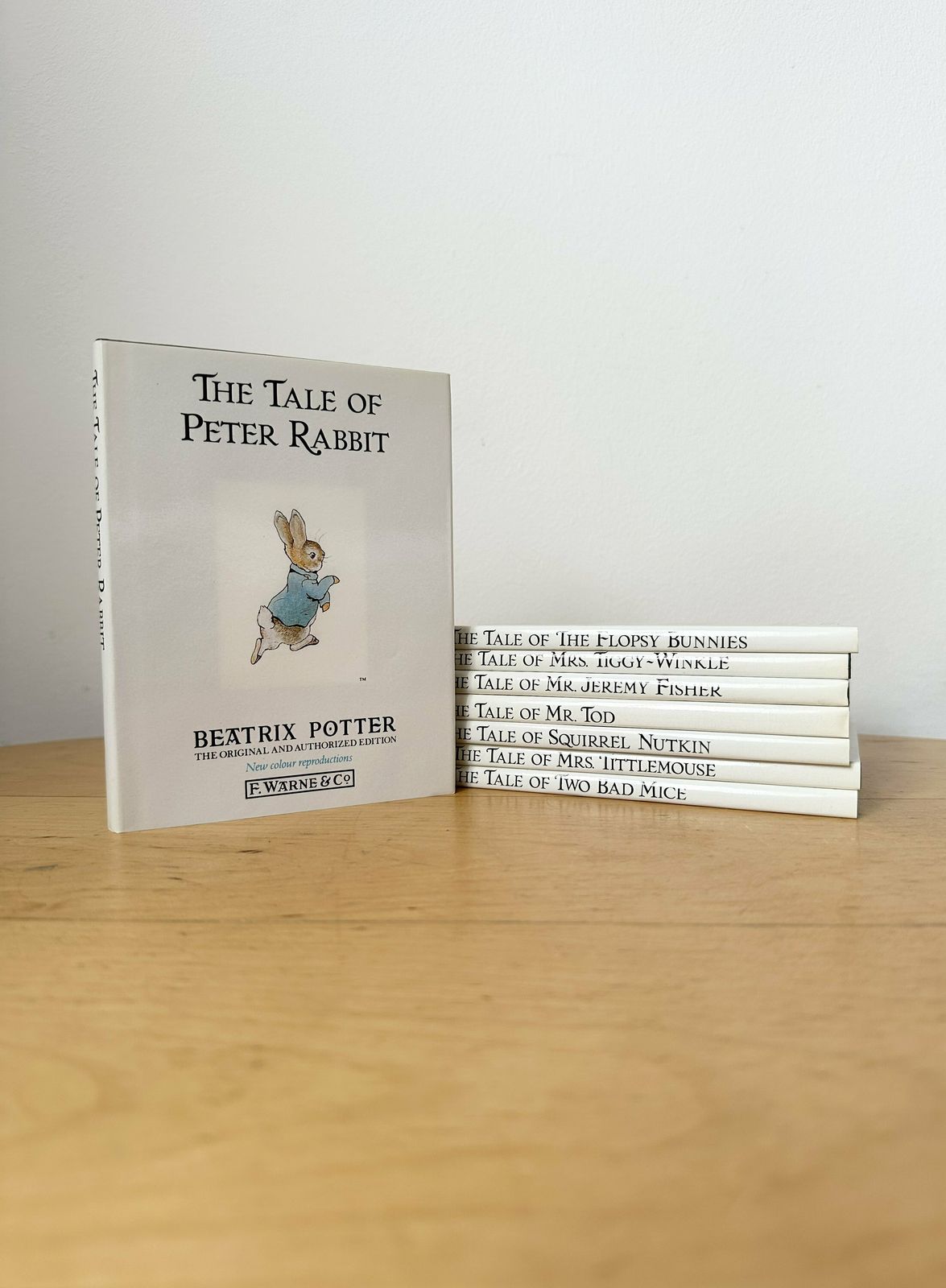 photo furniture Beatrix Potter Tales, Set Of 8 Books For Children, Published By Frederick Warne And Co.