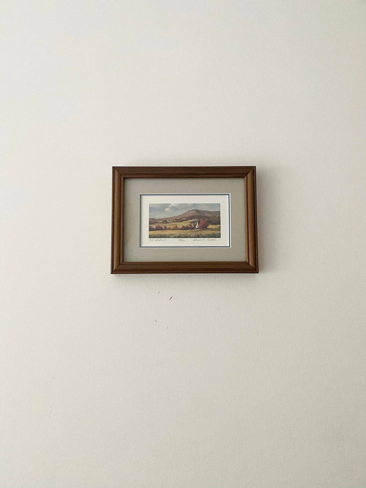 Gerald L Lubeck Limited Edition Print, Landscape Etching, Signed Print, American Listed Artist photo furniture