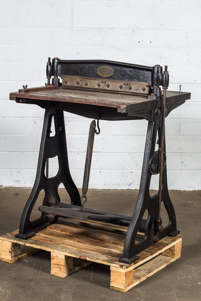 Vintage Industrial Table Press photo 957.0