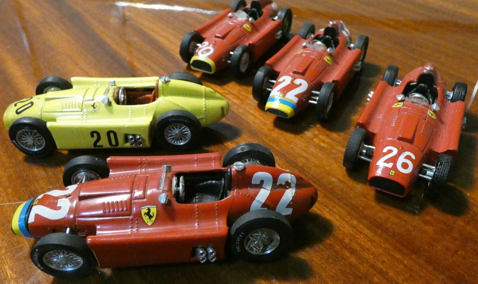 1750.0 Set Of 64 Models From The Scuderia Ferrari Historical Archive Collection, In 1/43 Scale By Brumm – Italy 1980s photo