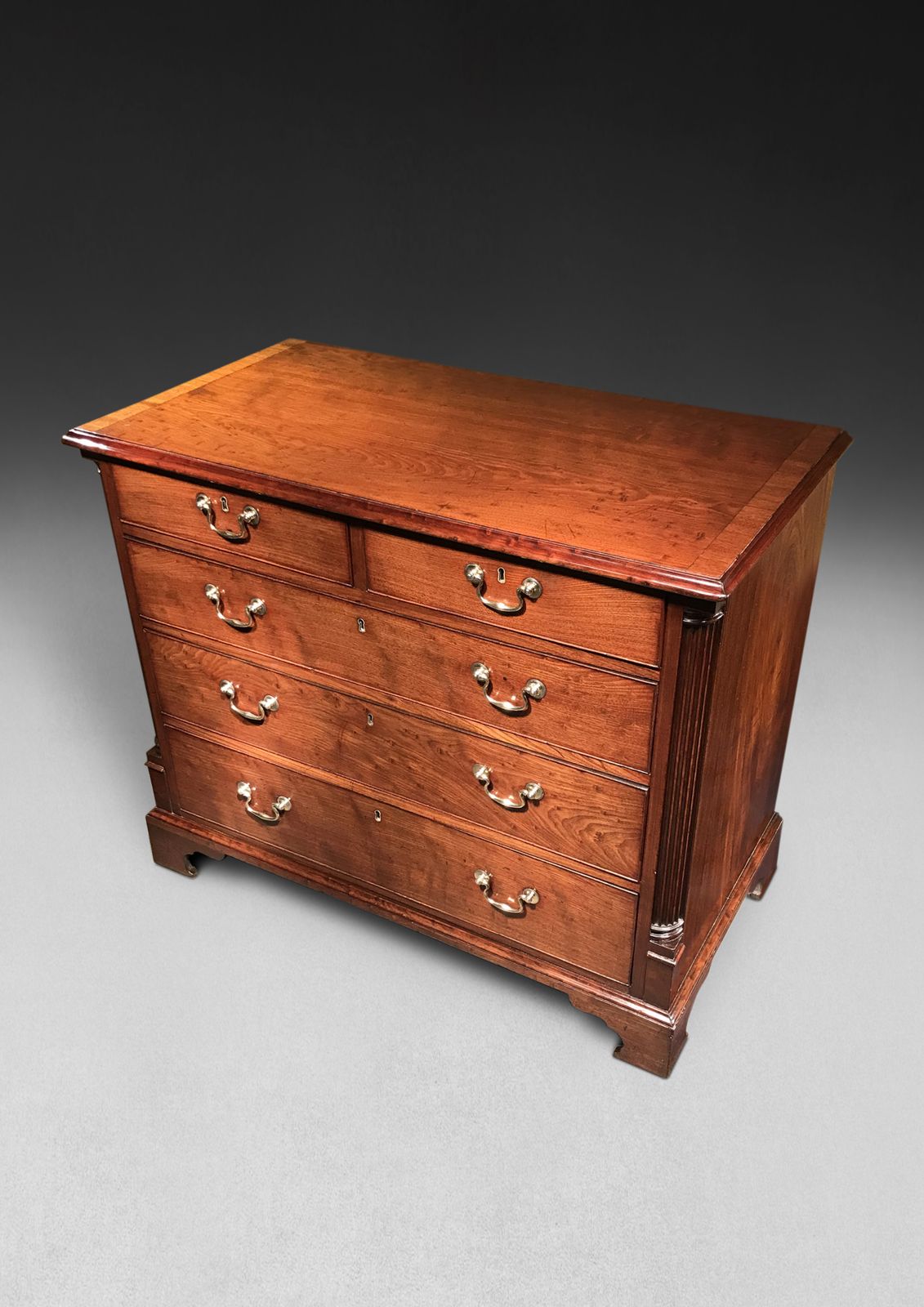 George III Mahogany Chest Of Drawers photo for sale