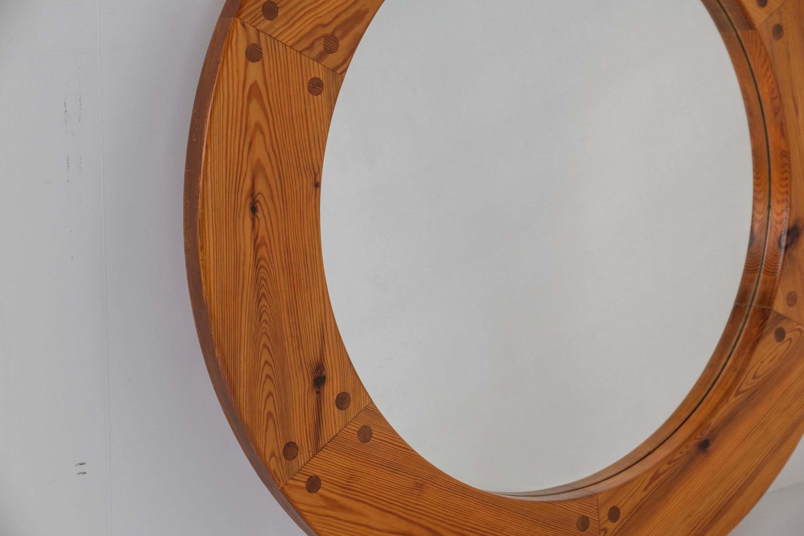 Rare Mirror By Uno & östen Kristiansson For Luxus Möbelfabrik Sweden 1960s photo 1294.0