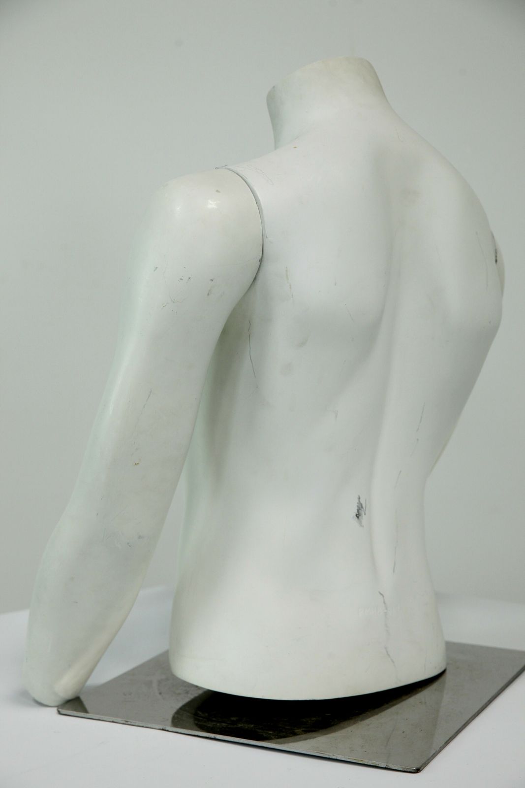Male Mannequin With Chrome Stand Removable Arms Free Uk Delivery photo Home Decor