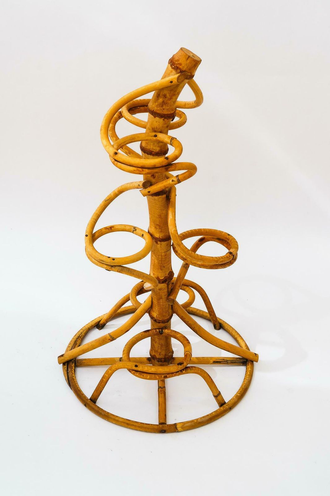 photo furniture Walking Stick Stand Bamboo Vienna Around 1950