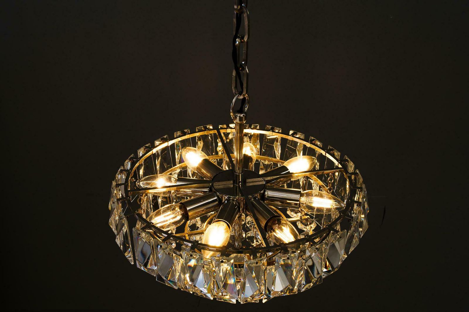 High Quality Bakalowits Chandelier Vienna Around 1950s photo vinterior
