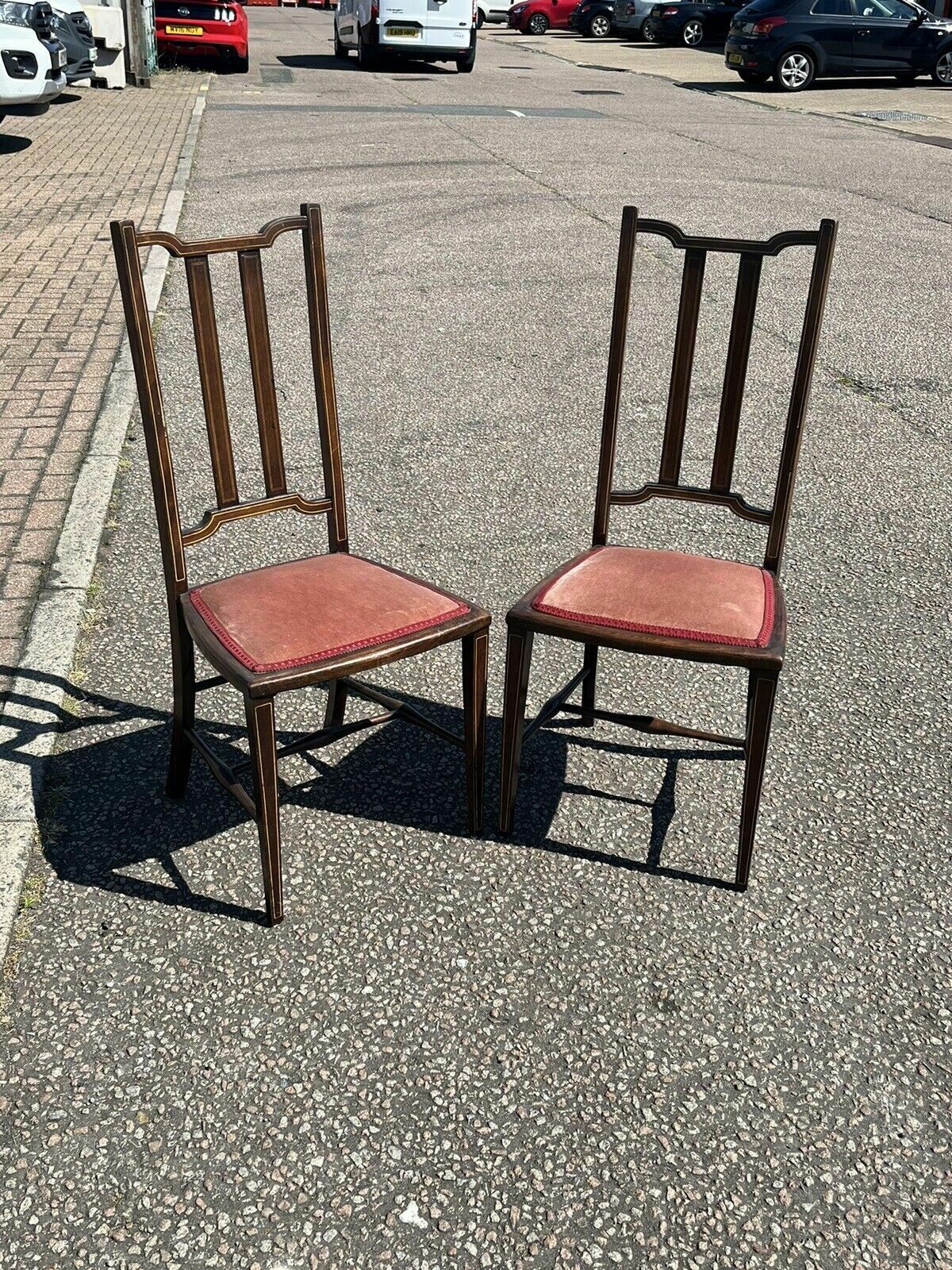 Arts + Crafts Morris And Co Pair Of Chairs photo 404.0