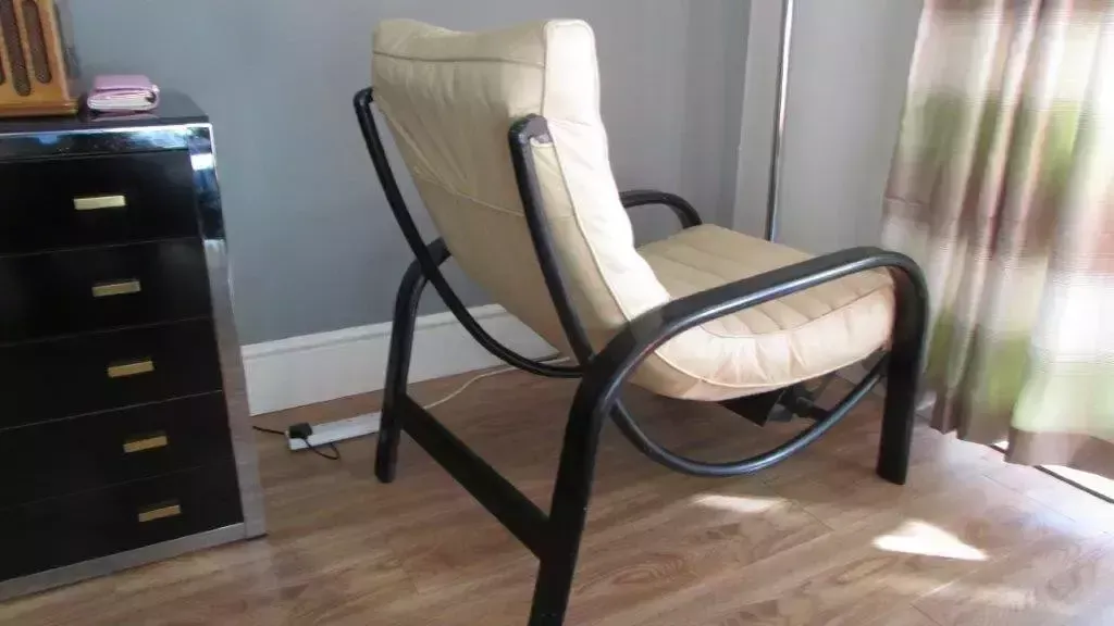 photo furniture Art Deco Leather Armchair. The Aeroplane Chair By Christy Tyler Vintage Antique
