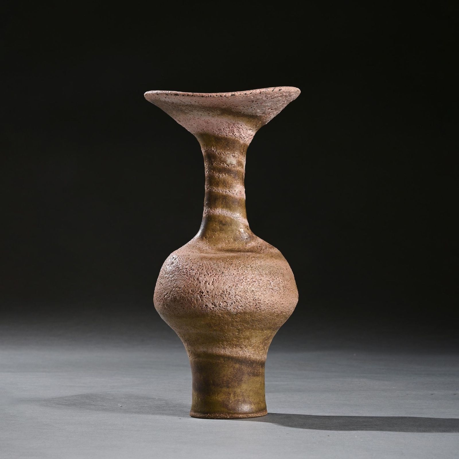 Home Decor Lucie Rie Vase With Flaring Lip Mixed Stoneware Circa 1985 photo