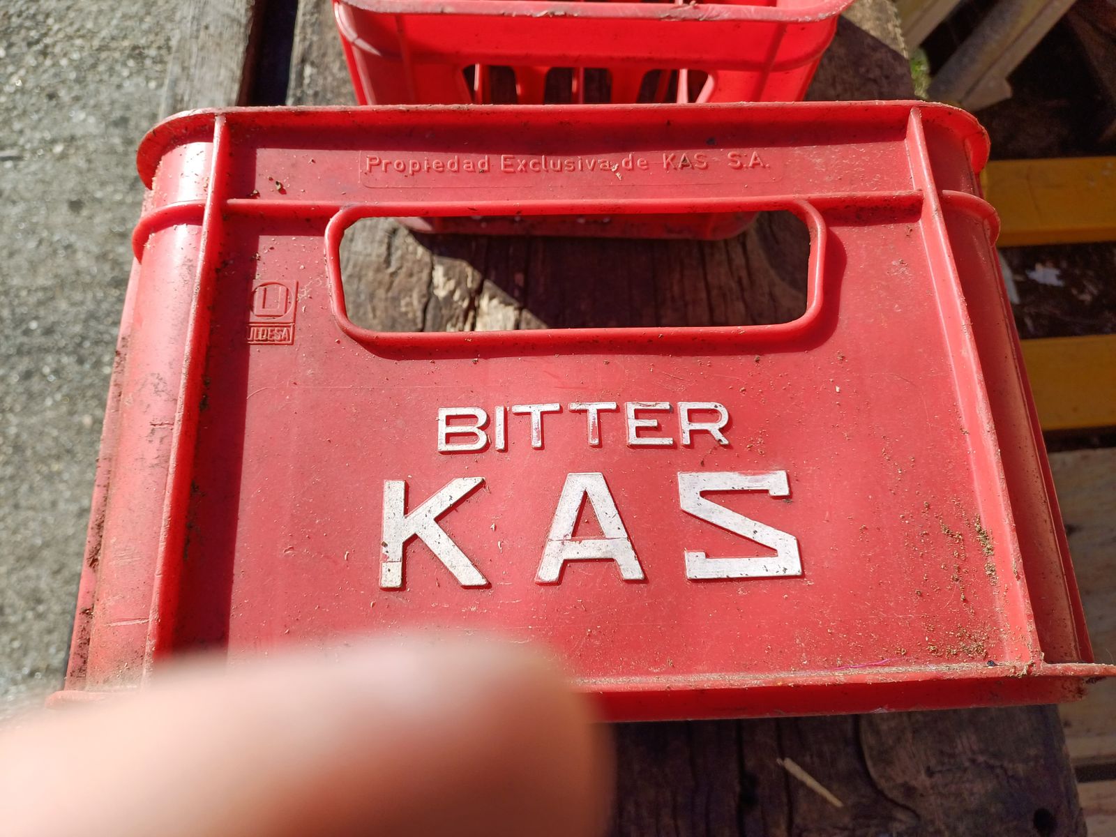 Pair Of Bitter Kas Bottle Racks photo 64.0