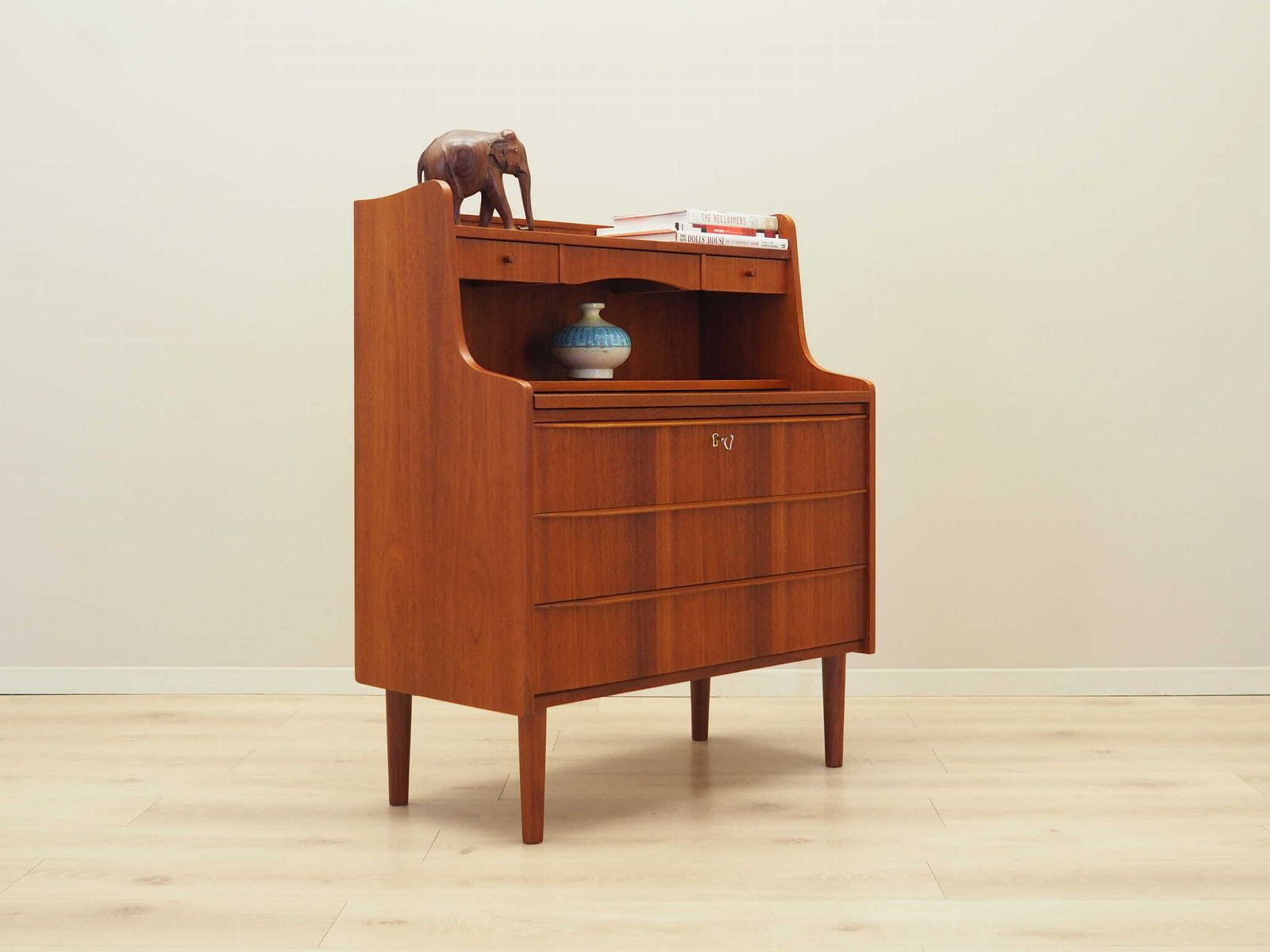 Teak Secretary, Danish Design, 1970s, Production: Denmark photo 1389.0