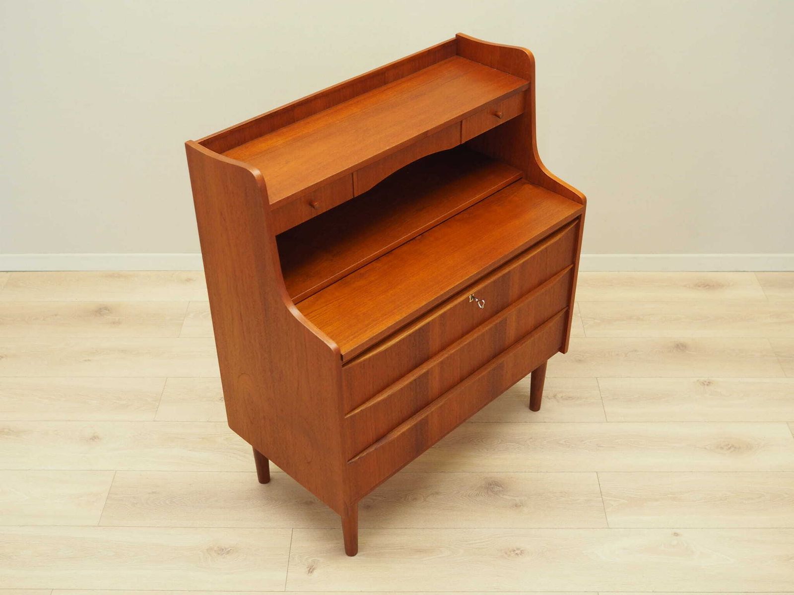 Teak Secretary, Danish Design, 1970s, Production: Denmark photo buy