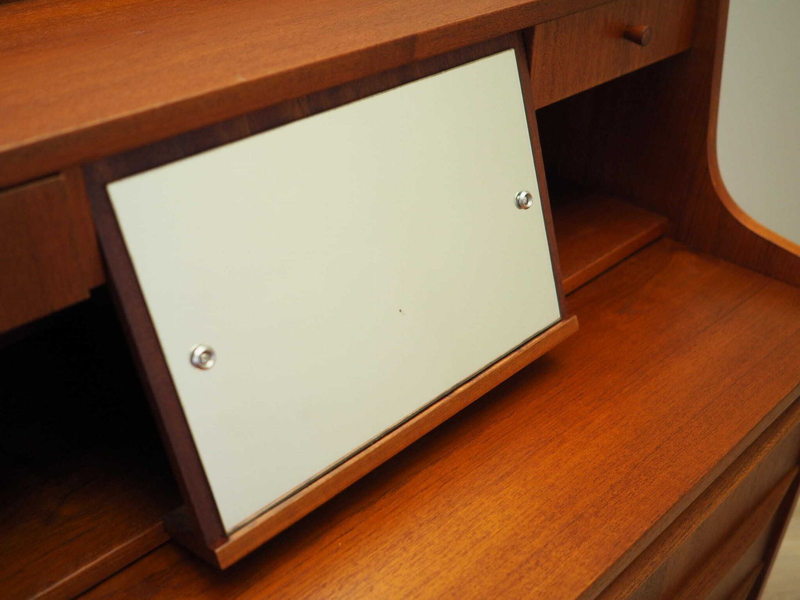 photo furniture Teak Secretary, Danish Design, 1970s, Production: Denmark