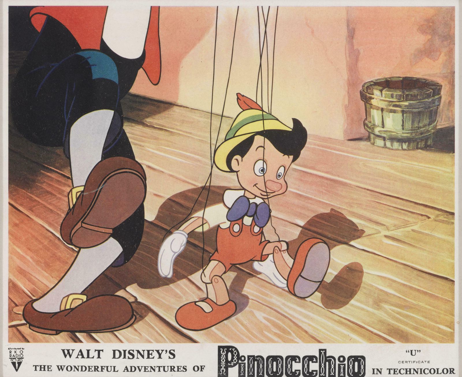 Pinocchio, 1950s, Vintage photo furniture