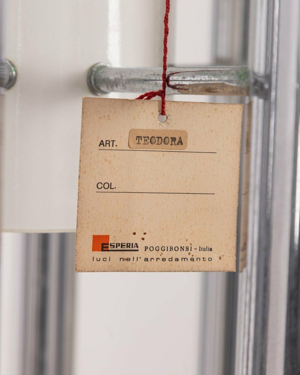 Vintage Chandelier Mod. Teodora By Angelo Brotto For Esperia, 1980s photo for sale