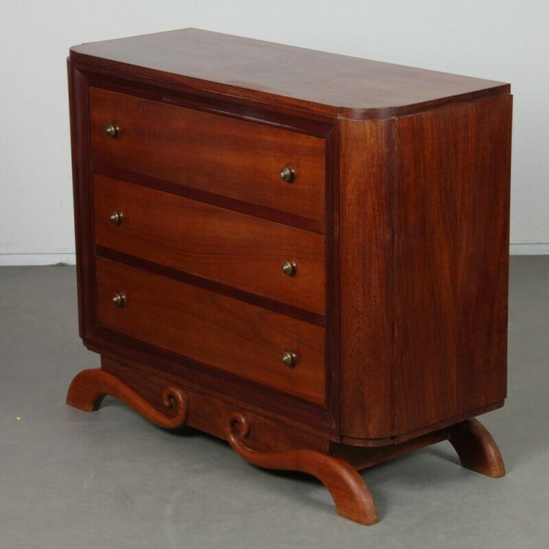 Wooden Chest Of Drawers From The 1940s photo vinterior